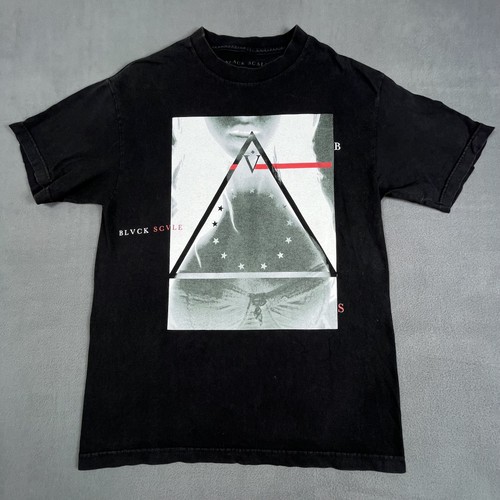 Black scale shirt - shirt, medium